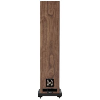 Fyne Audio F501S natural walnut, rear, connections
