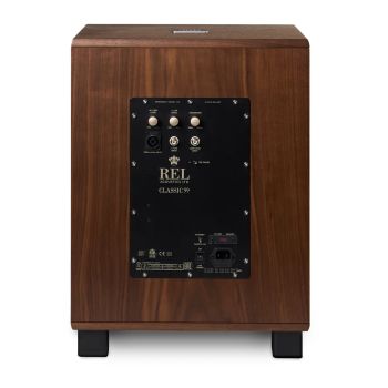 REL Classic 99 rear panel, connections