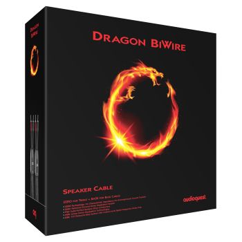 AudioQuest Dragon Zero and Bass Bi-Wire box