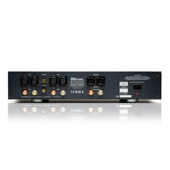 Musical Fidelity M8x Vinyl rear, connections