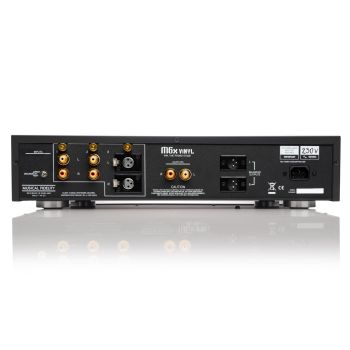 Musical Fidelity M6x Vinyl rear, connections