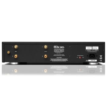 Musical Fidelity M3x Vinyl rear, connections
