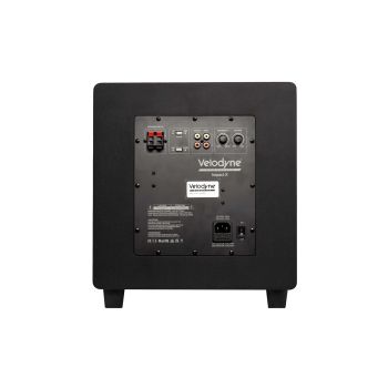 Velodyne Impact-X 10 black, rear, connections