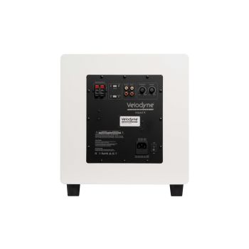 Velodyne Impact-X 10 white, rear, connections