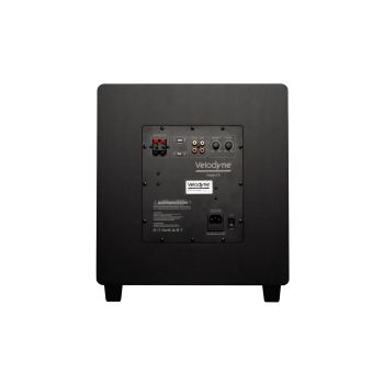 Velodyne Impact-X 12 black, rear, connections