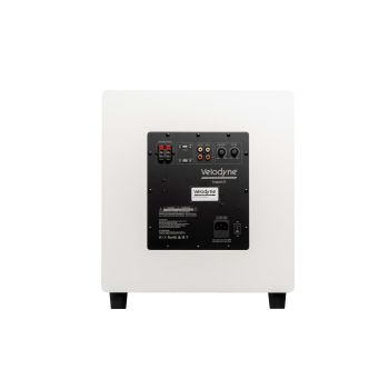 Velodyne Impact-X 12 white, rear, connections