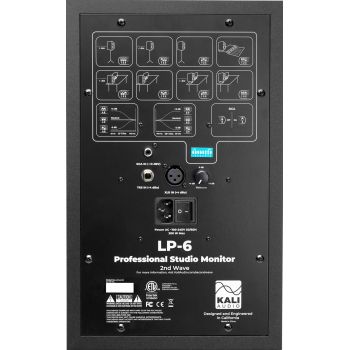 Kali Audio LP6 2nd wave rear-connections