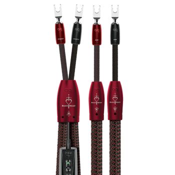 AudioQuest Brave Heart Full-Range spades terminated