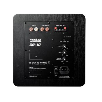 Velodyne Deep Blue 10 rear-connections