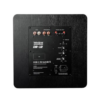 Velodyne Deep Blue 12 rear-connections