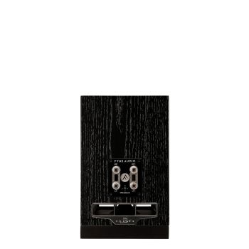 Fyne Audio F500S black oak rear-connections