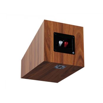 Elac Debut 3.0 DA43 walnut rear-connections