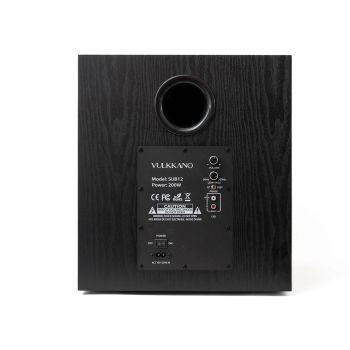 Vulkkano SUB12 rear-connections