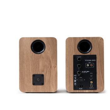 Vulkkano A4 ARC mkII walnut rear-connections