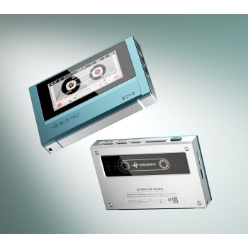 FiiO SnowSky ECHO sky blue front and back