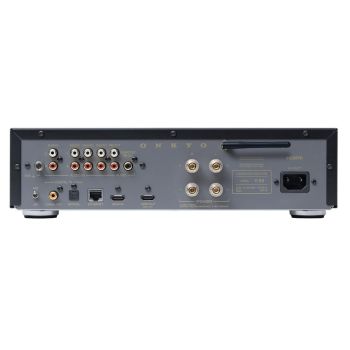 Onkyo Muse Y-50 black rear-connections