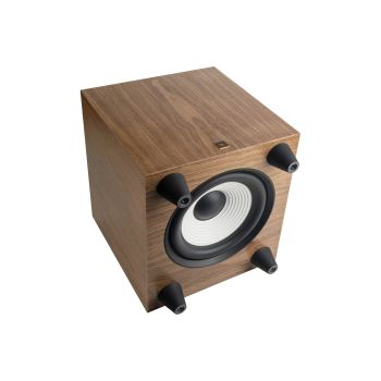 JBL L10CS Classic walnut - the downfiring woofer