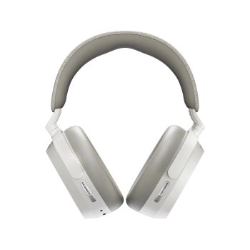 Sennheiser Momentum 5 Wireless white front-microphones
