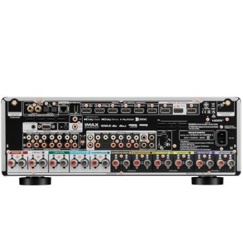 Marantz Cinema 50 series 2 silver rear-connections