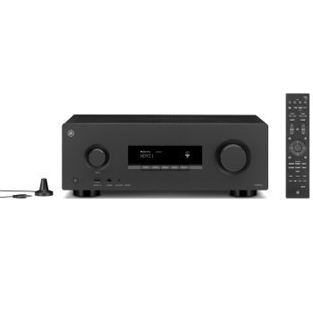 Yamaha RX300A with remote control and microphone