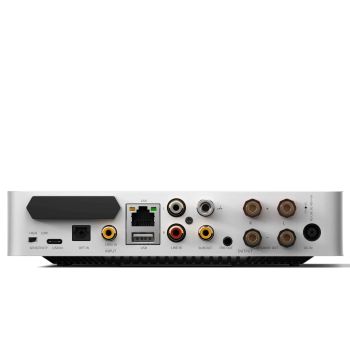 FiiO Air Amp silver rear-connections