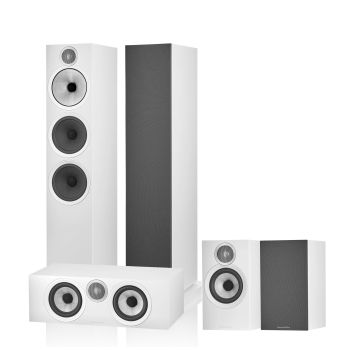 Bowers & Wilkins 603 S3, HTM6 S3 και 607 S3 white