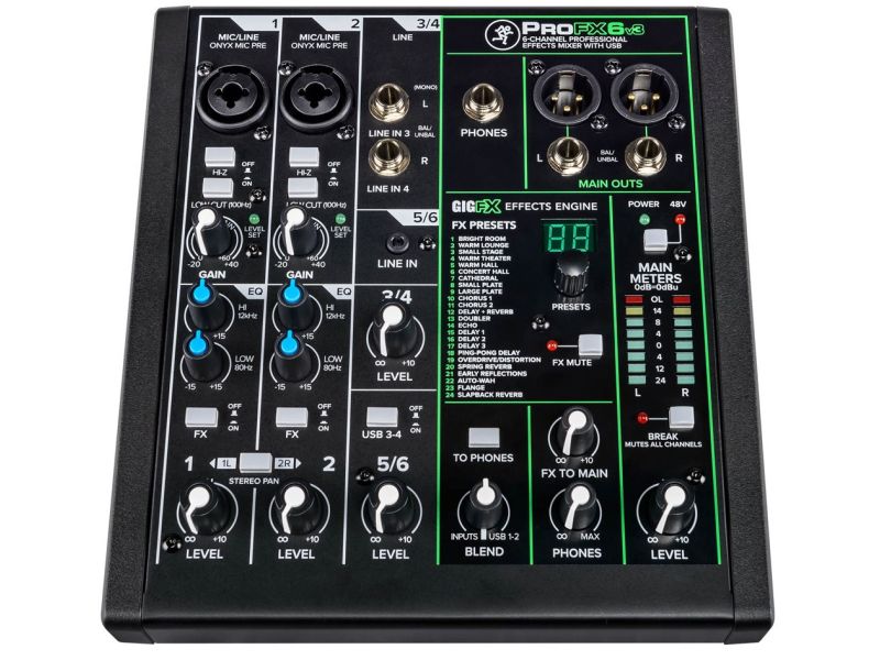 Mackie Pro FX-6v3 USB
