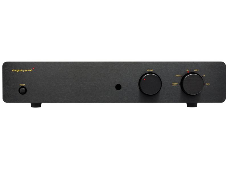 Exposure 2510 integrated amplifier - black