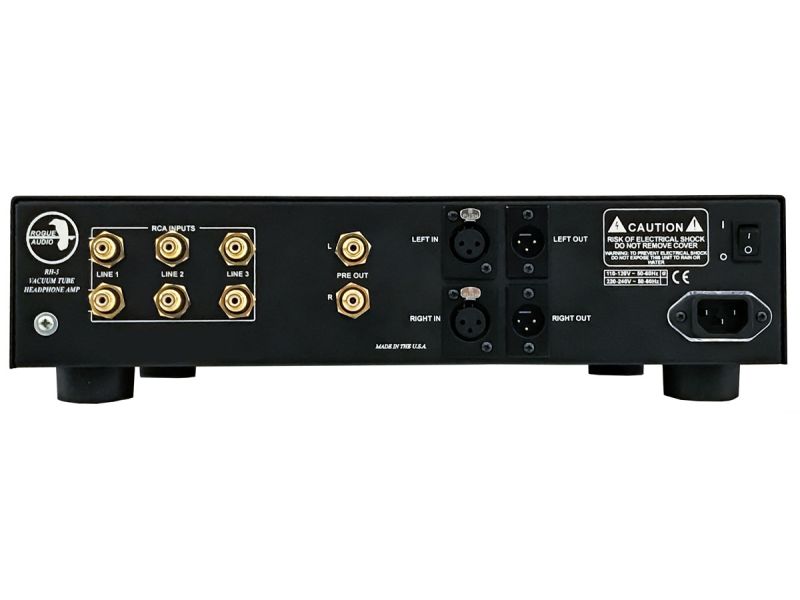 Rogue Audio RH-5 preamplifier / headphone amplifier - black