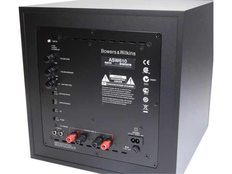 Bowers & Wilkins ASW610 black