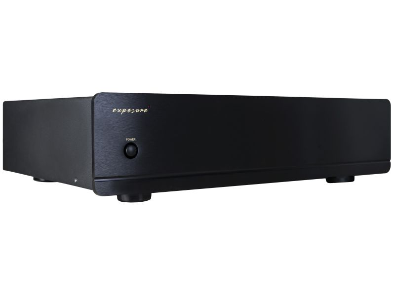 Exposure 3510 stereo power amplifier - black