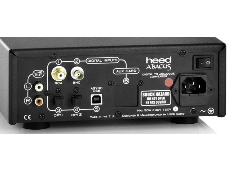 Heed Abacus S dsd usb dac - black