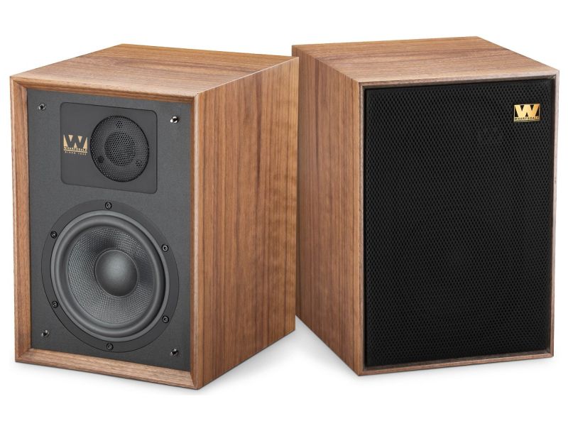 Wharfedale Heritage Denton-85 walnut veneer
