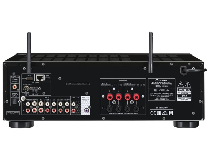 Pioneer SX-N30AE silver
