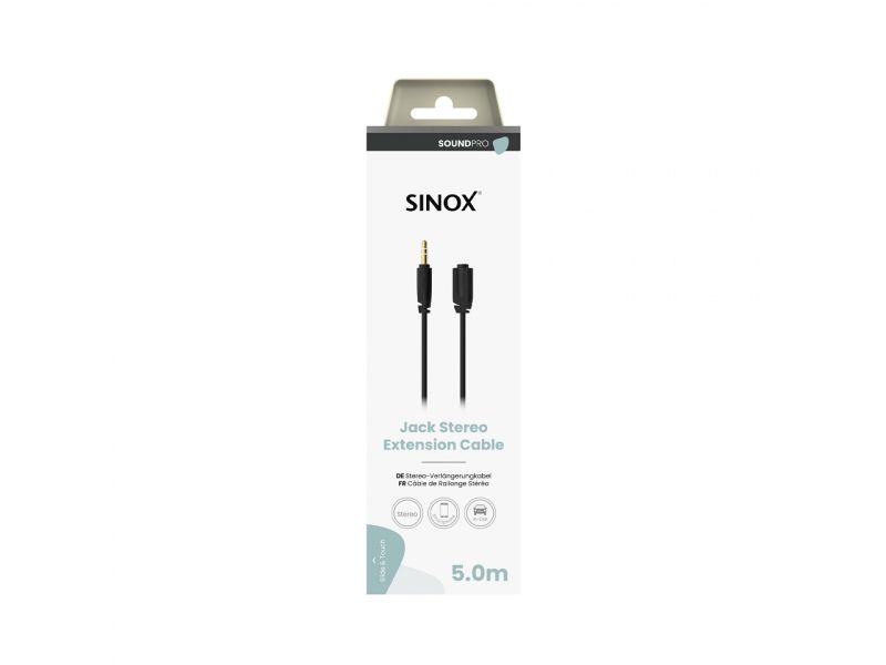 Sinox PRO SXA-06055 - 3.5 male to 3.5 female extension - 5 μετρα