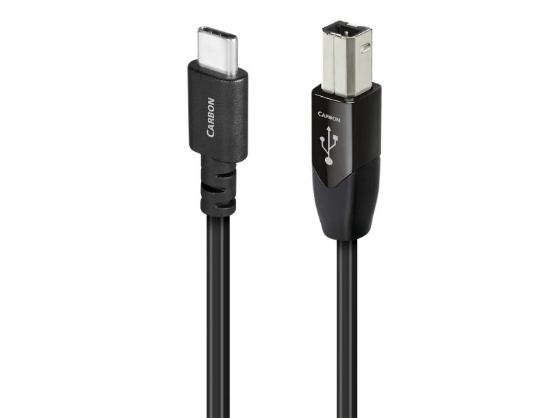 AudioQuest Carbon USB-C>B - USB 3.0 C male to B male