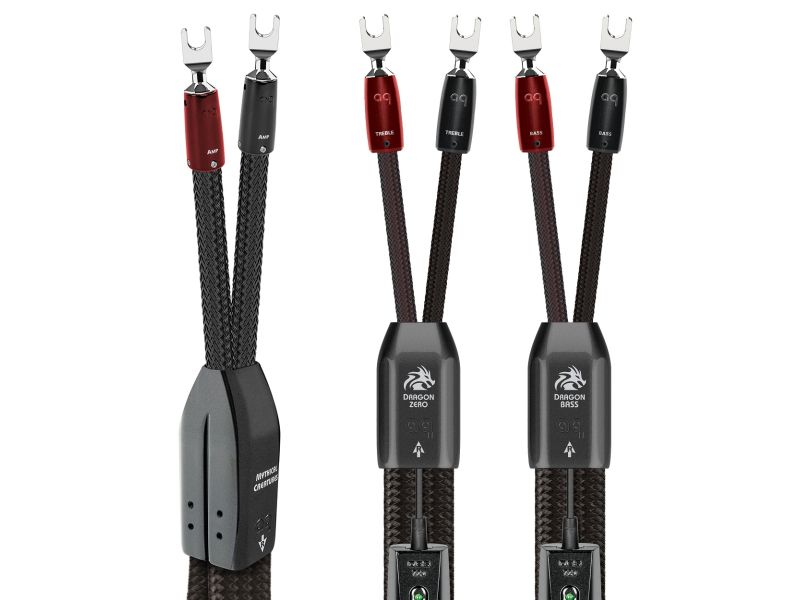 AudioQuest Dragon Zero and Bass Bi-Wire