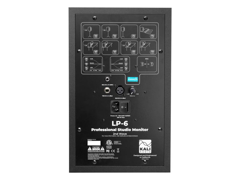 Kali Audio LP6 2nd wave black