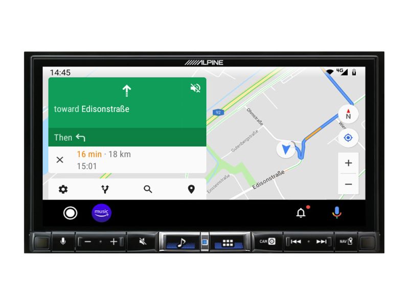 Alpine ILX W705D - Radio, USB, Bluetooth