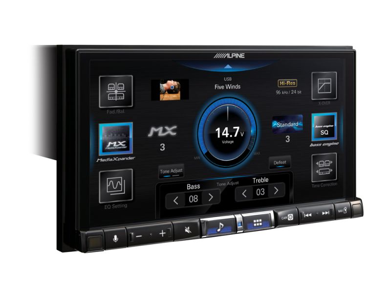 Alpine ILX W705DM - Radio, USB, Bluetooth