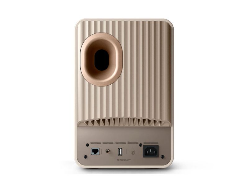KEF LS50 Wireless II sand shell