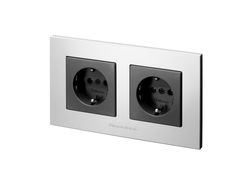 GigaWatt G-044 Duplex Schuko Wall Socket