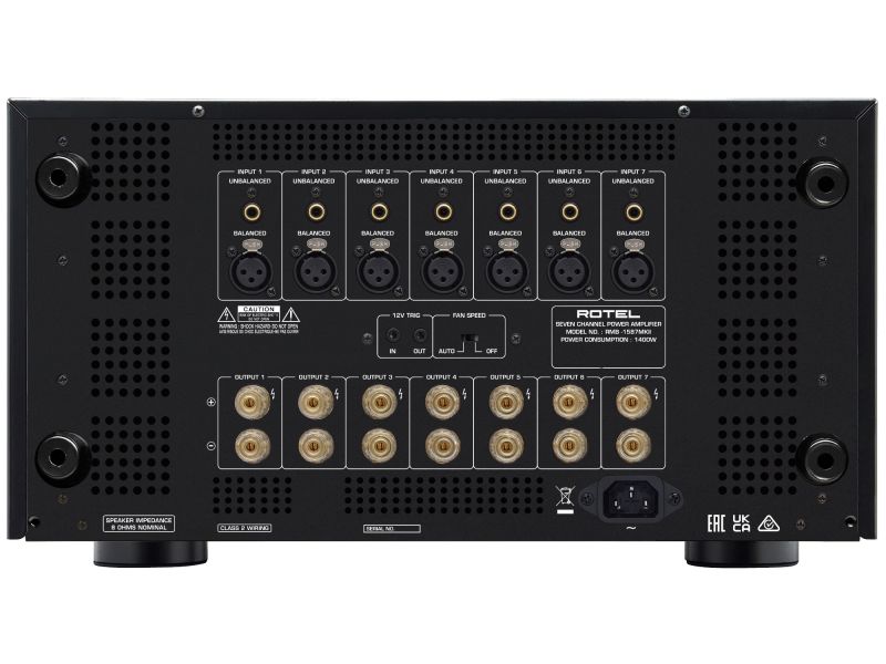 Rotel RB-1587 mkII black