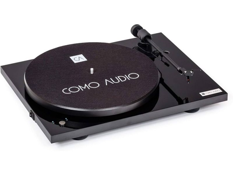 Como Audio Vinyl Turntable black
