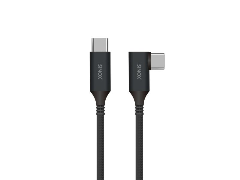 Sinox PRO USB 3.2 Gen-2 SXI06381 - C male to C angled male - 1m