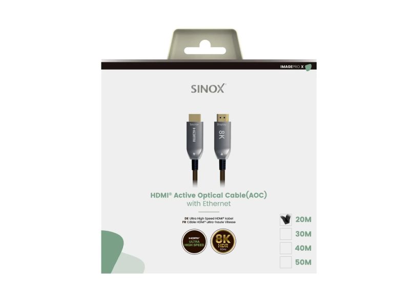 Sinox Ultra SHD-30820 AOC - 20 μέτρα