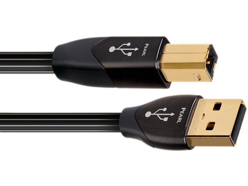 AudioQuest Pearl USB-A>B - USB 2.0 - A male to B male