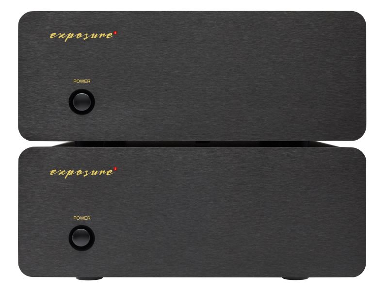 Exposure XM9 Mono Power Amplifier pair - black