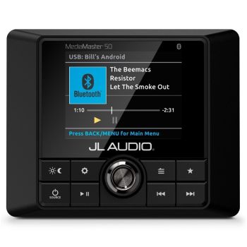 JL Audio MediaMaster MM50 radio usb aptX-bluetooth media player
