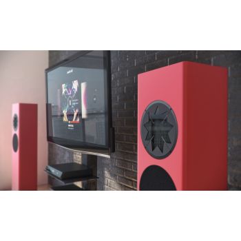 Manger Audio p1 red, in room